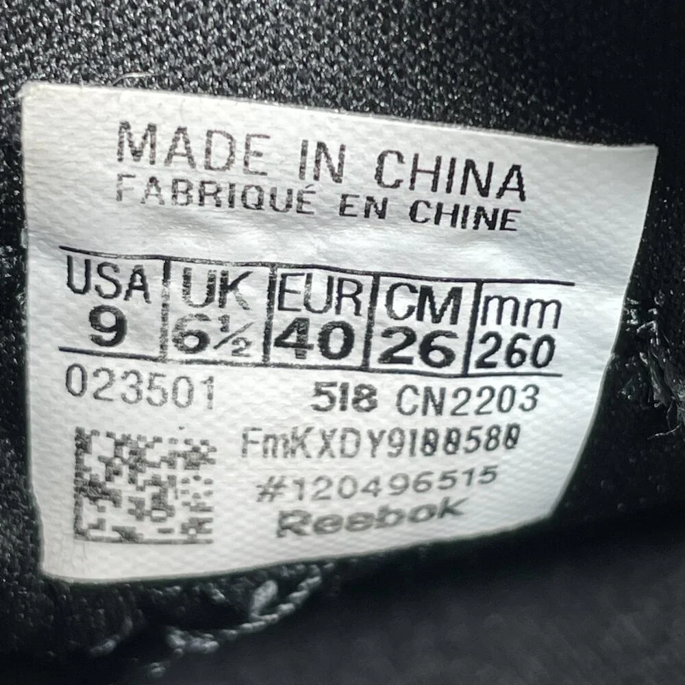 Reebok Cloudride DMX 3.0 Shoes Womens Size 9 Black Gray White Walking Sneakers